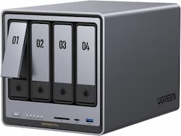 UGREEN NASync DXP4800 Pro (NAS 4 baies, Intel i3, 10GbE + 2,5GbE, 8 Go DDR5)