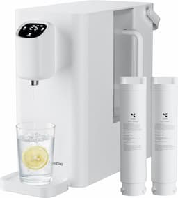 CIARRA SusGreenable — osmoseur de table avec eau chaude instantanée, sans installation