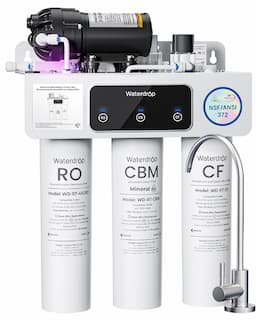 Waterdrop T3-M — osmose inverse sans réservoir 450 GPD reminéralisant