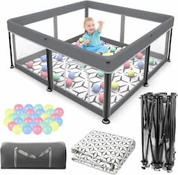 colpart parc pliable avec tapis