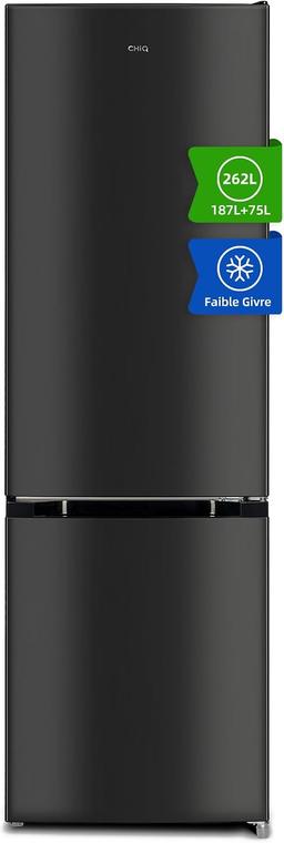 CHiQ FBM260L — combiné 262 L Low Frost, compresseur garanti 12 ans