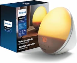 Philips SmartSleep HF3521/01 (lever coloré, 20 niveaux, 6 sons, veilleuse)