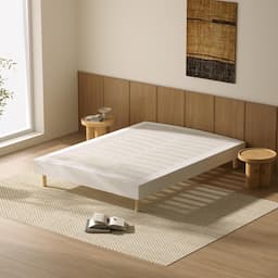 DEWINNER Sommier tapissier 160x200 grand format 9 pieds