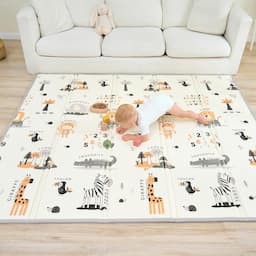 SUPERBE BEBE XXL 150x180 cm (mousse réversible pliable)