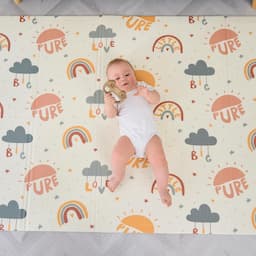 SUPERBE BEBE XXL 120x180 cm (mousse réversible pliable)