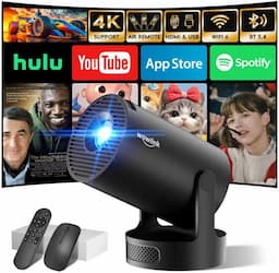 wowlink W210 noir (WiFi 6, 720p natif, 200 ANSI, Air Remote)