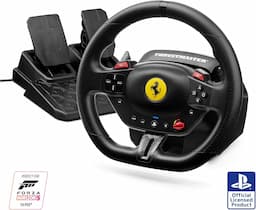 Thrustmaster T98 Ferrari 296 GTB (recentrage auto, pédalier 2 pédales, PS5/PS4/PC)