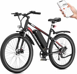 EVERCROSS EK15 27,5" (moteur 250 W, batterie 36 V 13 Ah, 7 vitesses, note 3,9/5)