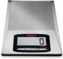 Soehnle Optica (inox brossé, 5 kg, précision au gramme)