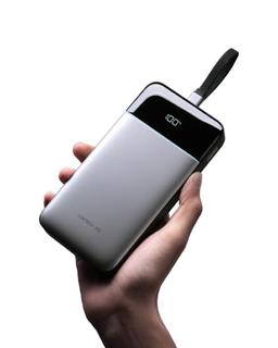CUKTECH 25 000 mAh 100 W (câble USB-C intégré, écran LED)