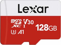 Lexar 128 Go microSDXC (A1, U3, V30)