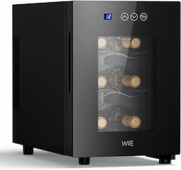 WIE — mini cave à vin 6 bouteilles silencieuse <42 dB