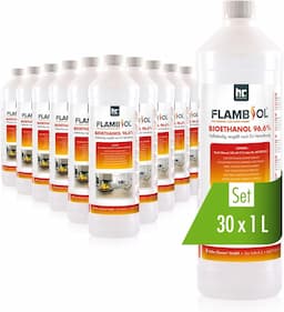 Höfer Chemie Bioéthanol 96,6 % Premium 30 x 1 L