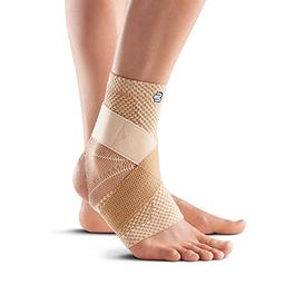 Bauerfeind MalleoTrain S Open Heel, talon ouvert, sangles en 8