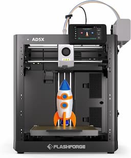 Flashforge AD5X (CoreXY multicouleur 4 filaments, 600 mm/s)