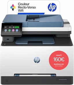 HP Color LaserJet Pro 3302fdw (multifonction couleur complet, ADF, fax, 25 ppm)