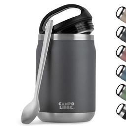 Campo Libre LOTTA thermos alimentaire 800 ml avec cuillère inox