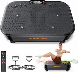 Burever Plateforme Vibrante Oscillante (150 W, 130 kg, < 45 dB)