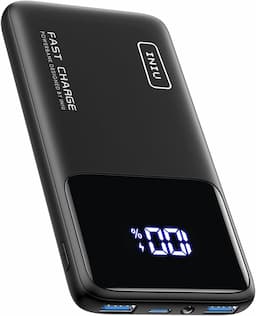 INIU 10000 mAh 22,5 W (support téléphone intégré)