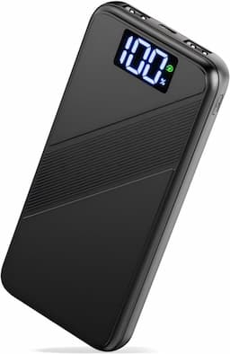 WKNENE 10000 mAh 22,5 W (ultra-fine 1,6 cm, écran LED)