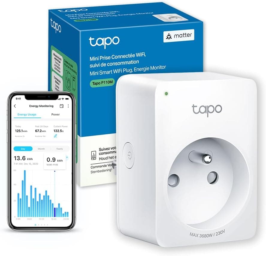 Prise connectée TP-Link Tapo P110M