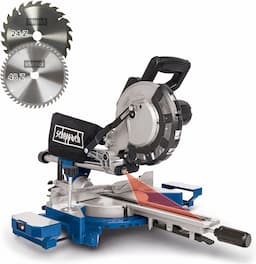 Scheppach HM216 (radiale, lame 216 mm, 2000 W, laser + LED)