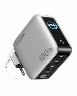 UGREEN Nexode Pro 100W (écran TFT, 5 ports)