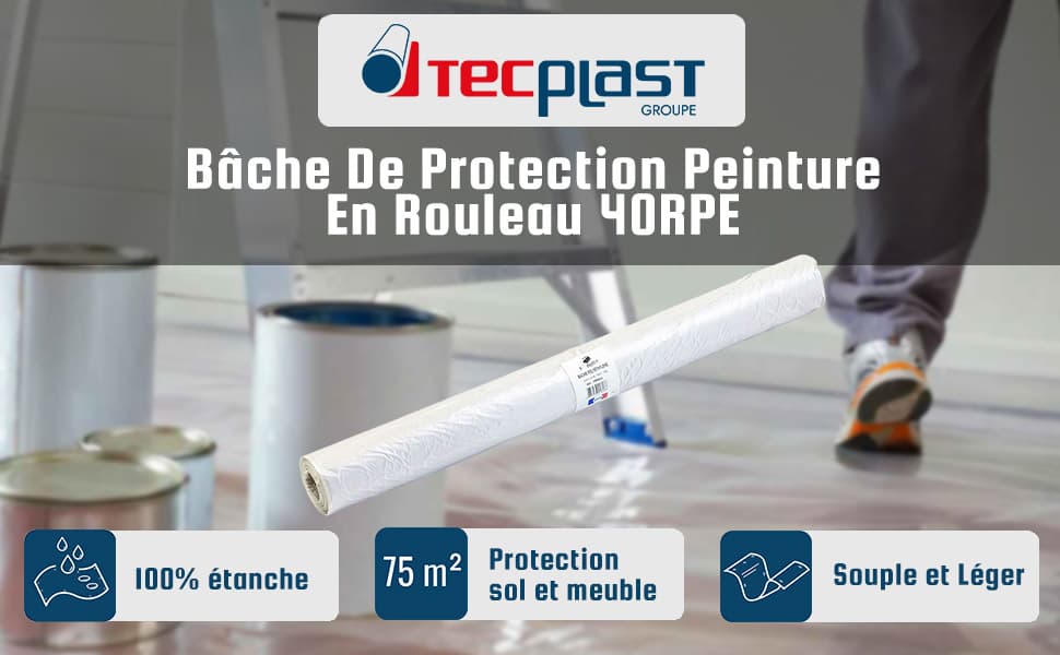 Bâche de protection peinture