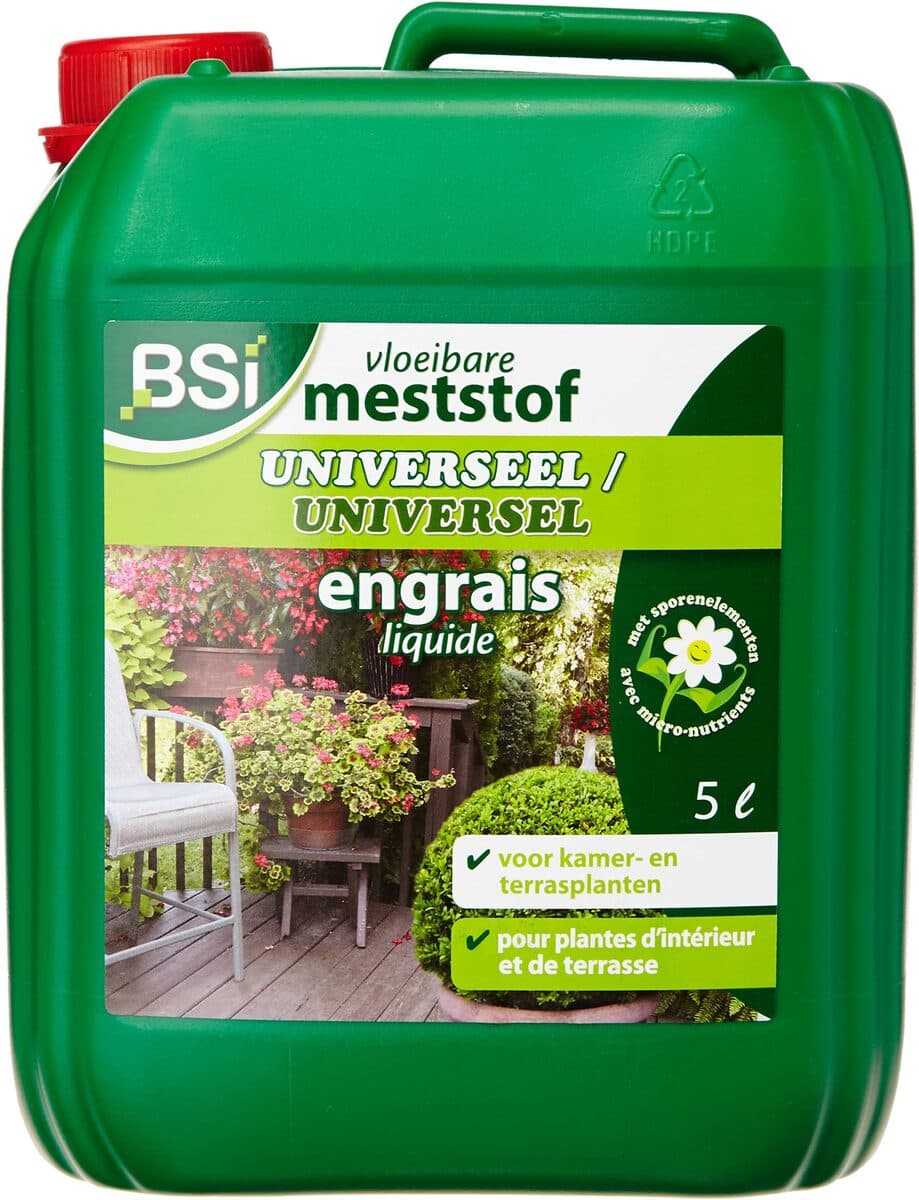 Engrais liquide plantes vertes