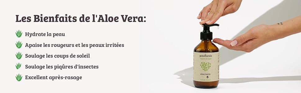 Gel aloe vera pur bio