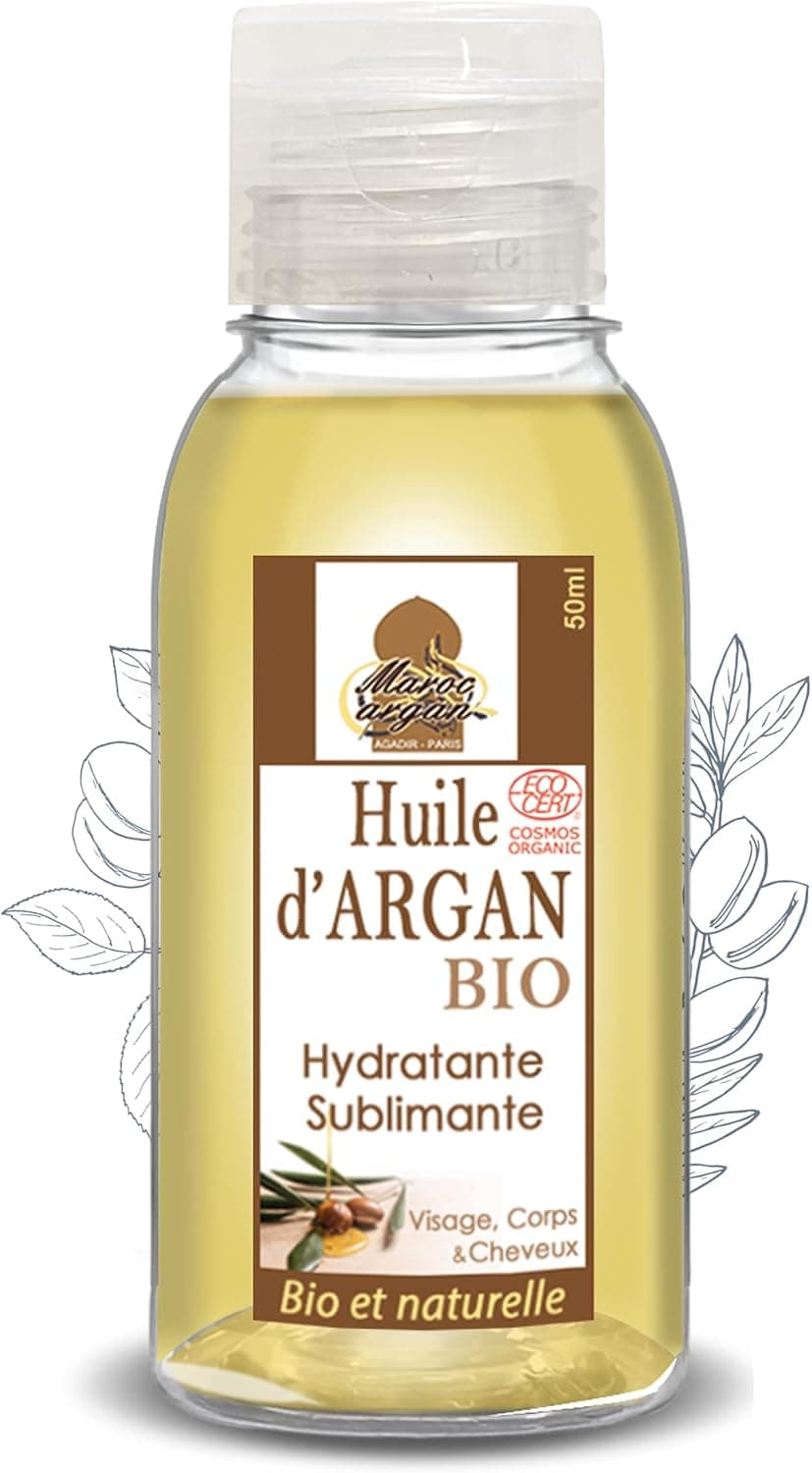 Huile d'argan bio cosmétique