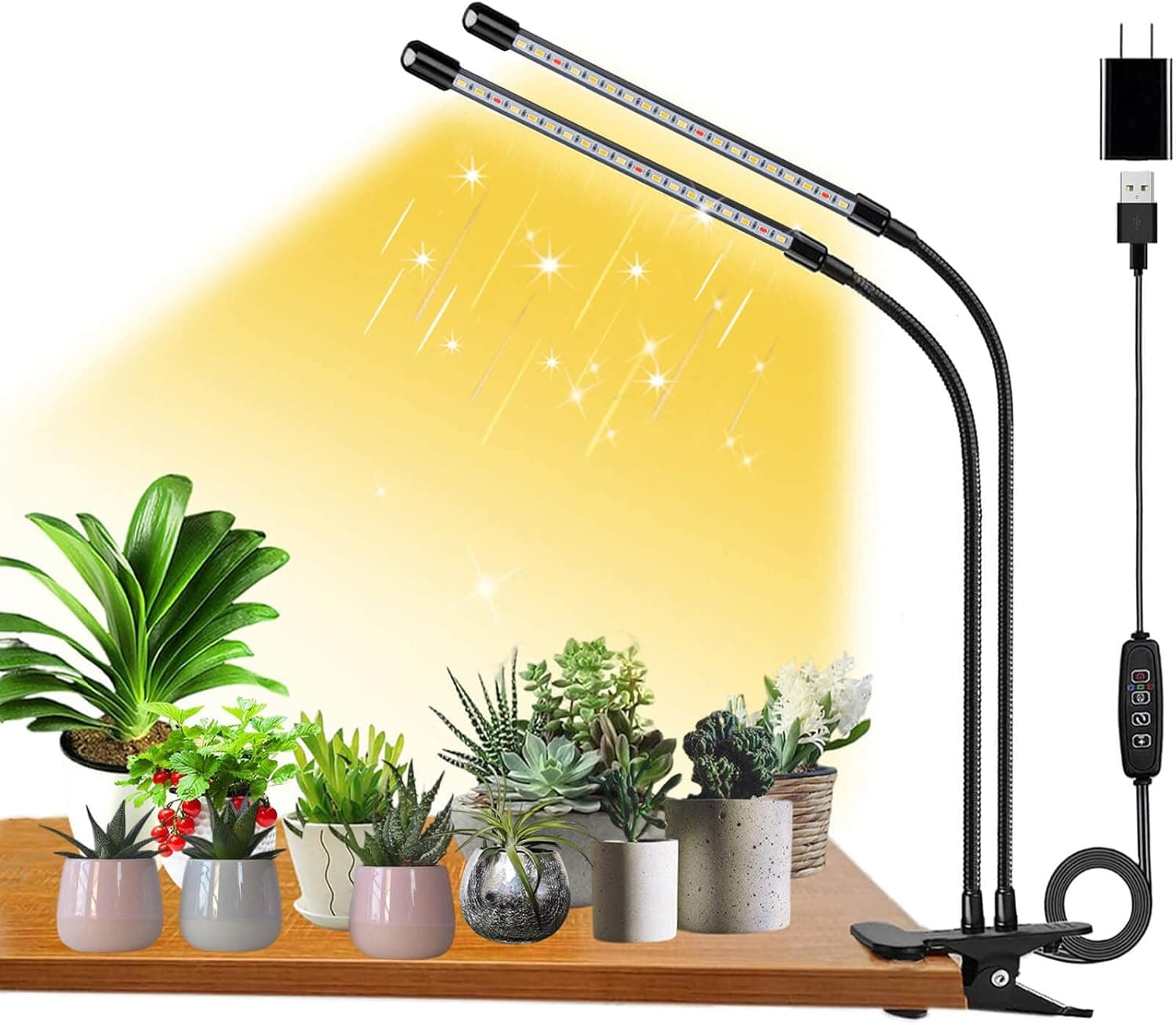 Lampe horticole LED plantes intérieur