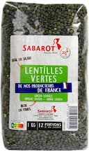 Lentilles vertes bio 1kg