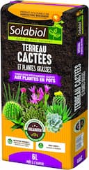 Terreau cactus et plantes grasses 6L
