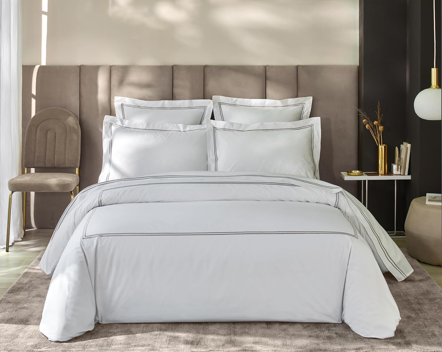 Duquennoy & Lepers Housse de Couette Brodee 240x220