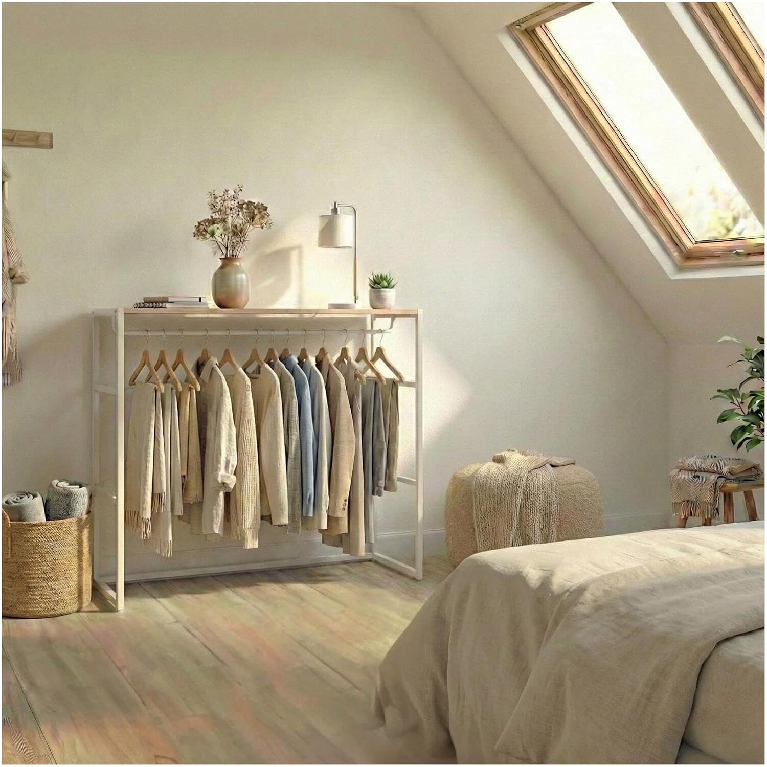 MOB-IN KADRA Portant Sous Combles Bois et Métal