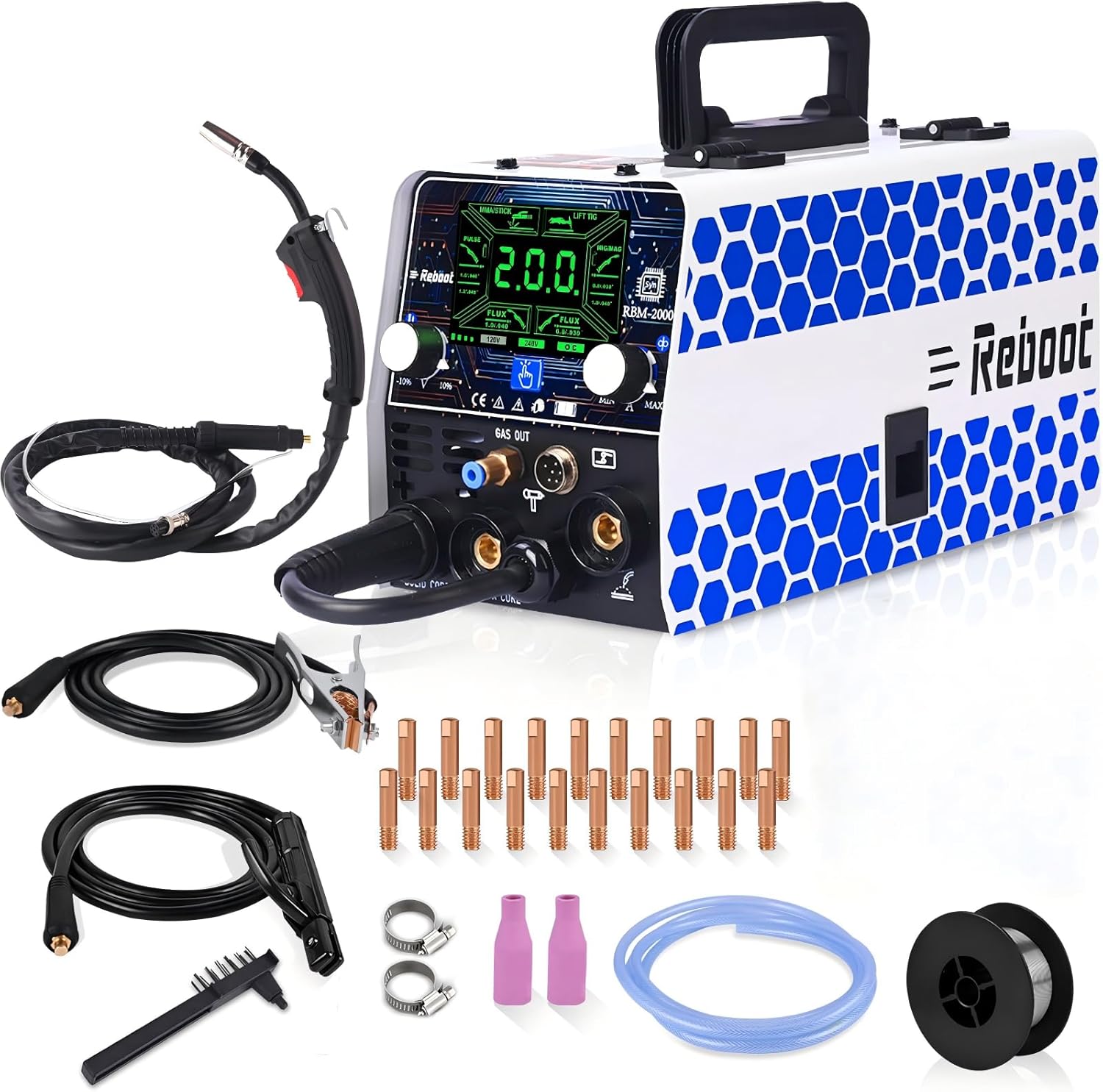 Reboot RBM2000 PRO Poste à Souder MIG 200A 5-en-1