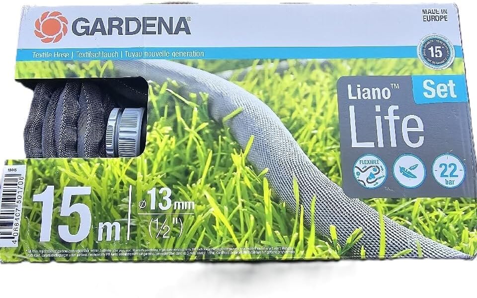 Gardena Liano Life 15m Set
