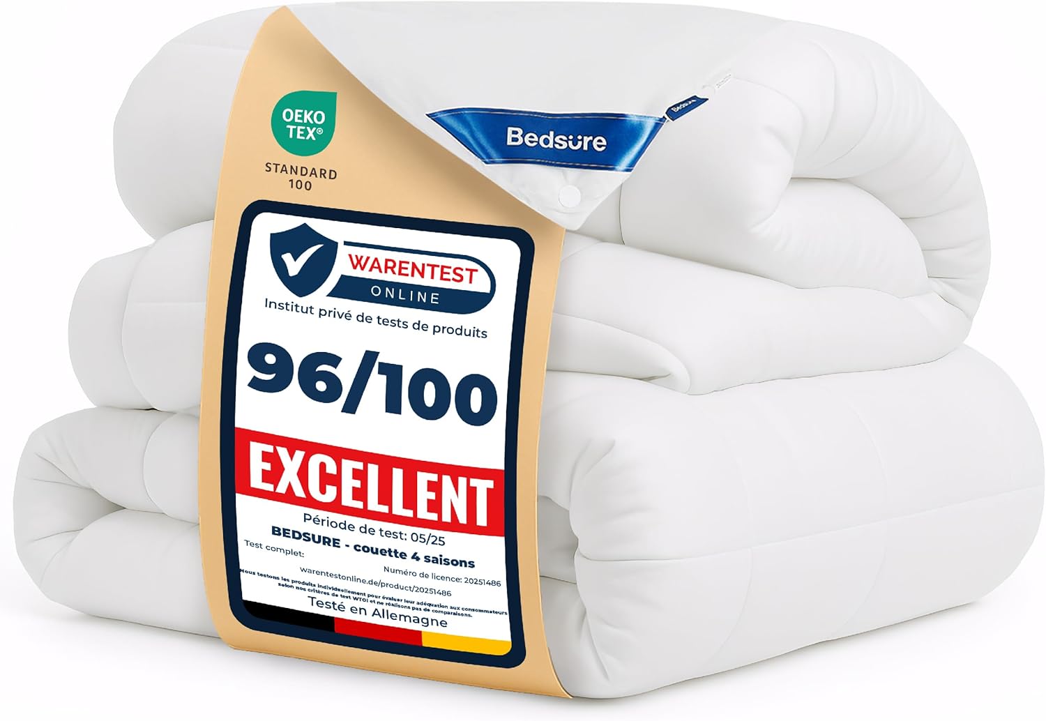 Bedsure Couette 4 Saisons 2 en 1 (240x220)