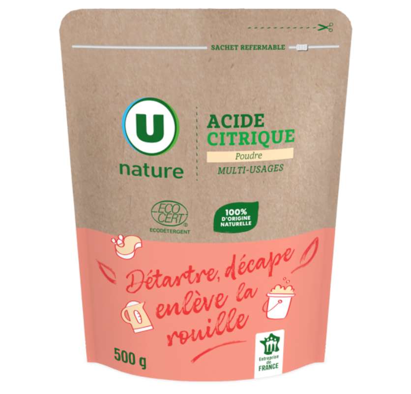 Acide citrique en poudre 500g