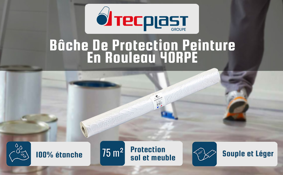 Bâche de protection peinture