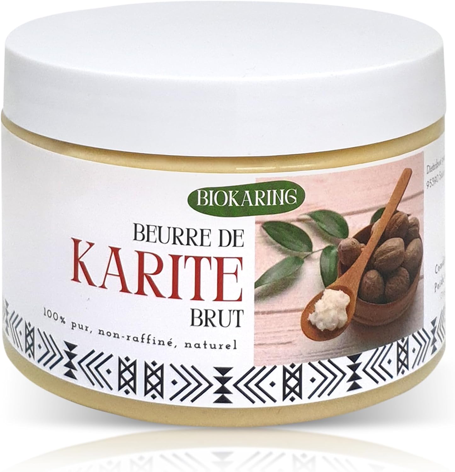 Beurre de karite brut non raffine 250g