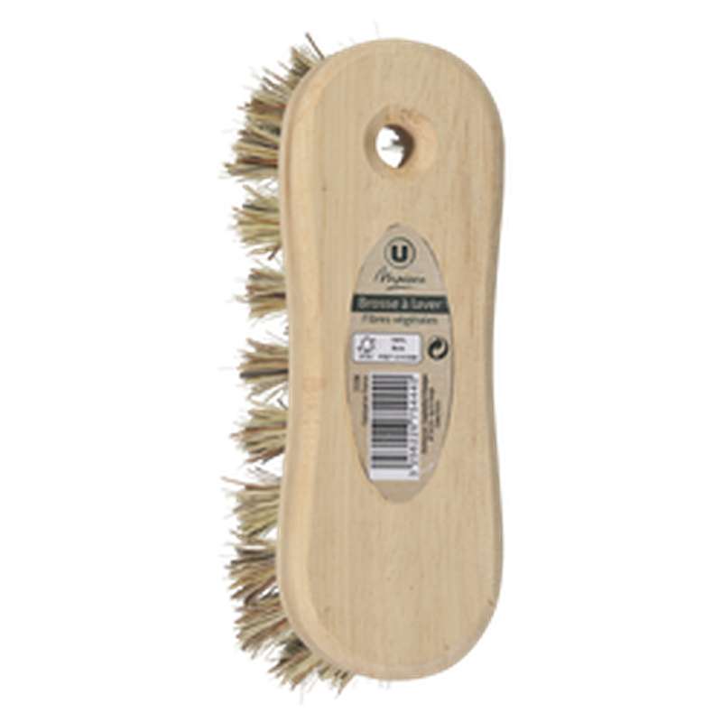 Brosse à légumes en fibres naturelles