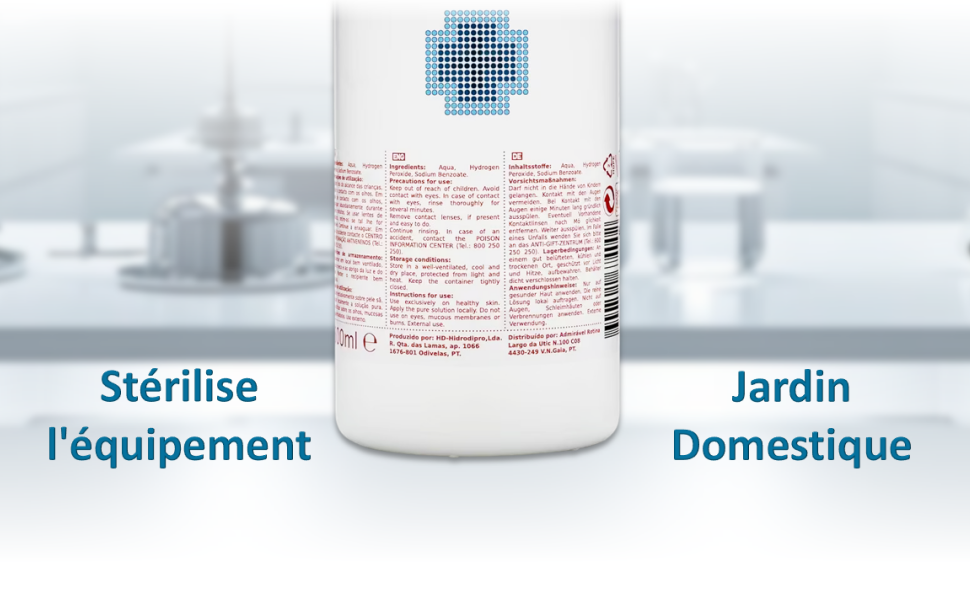 Eau oxygenee 3% 500ml