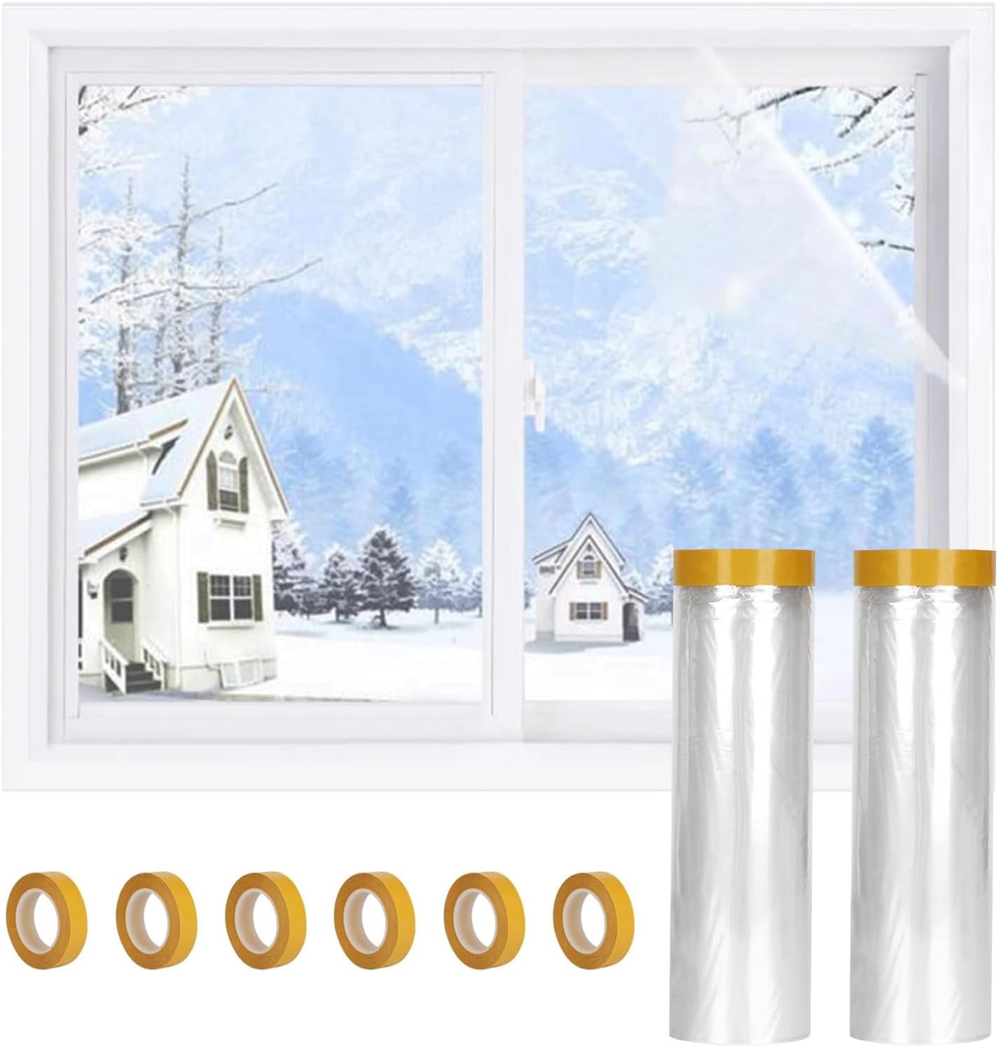 Film isolant fenêtre (kit)