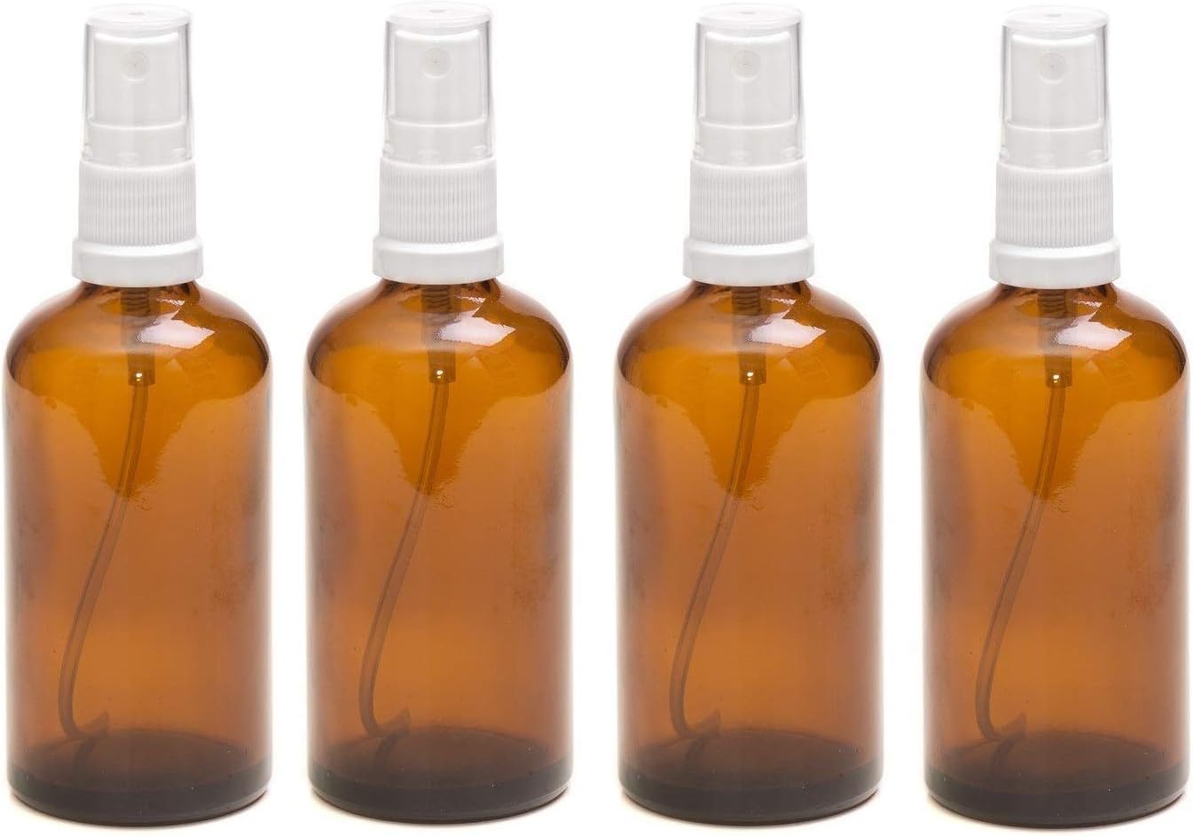 Flacons verre ambre 100ml lot