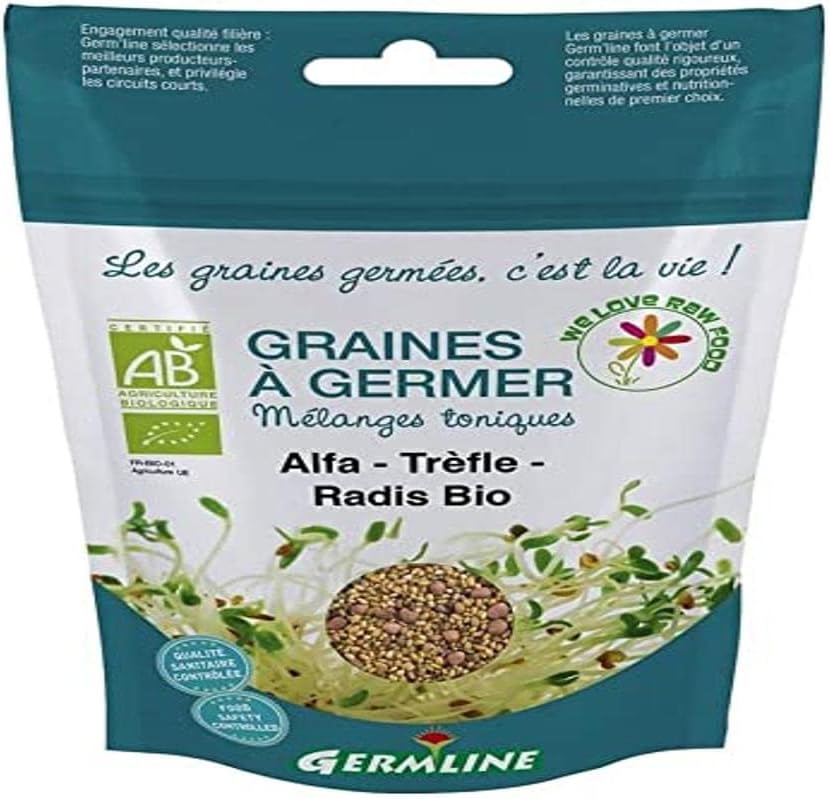 Graines à germer bio (lot varié)