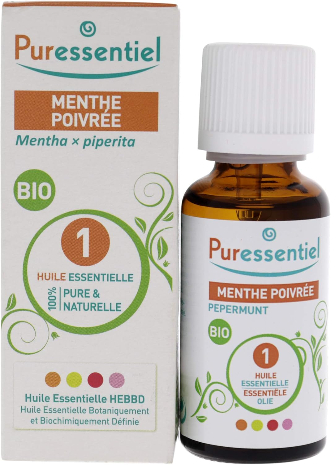 Huile essentielle de menthe poivrée