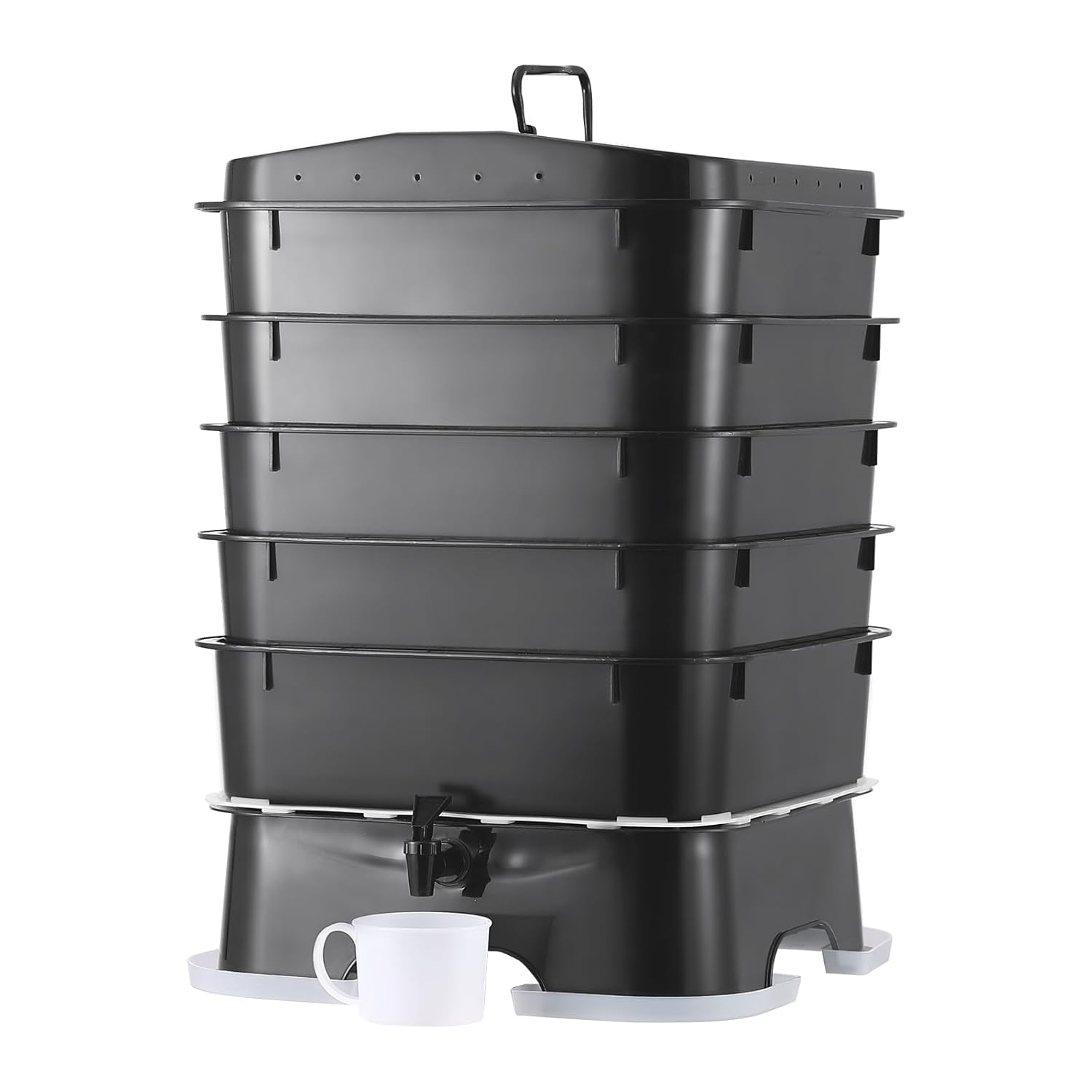 Lombricomposteur à plateaux