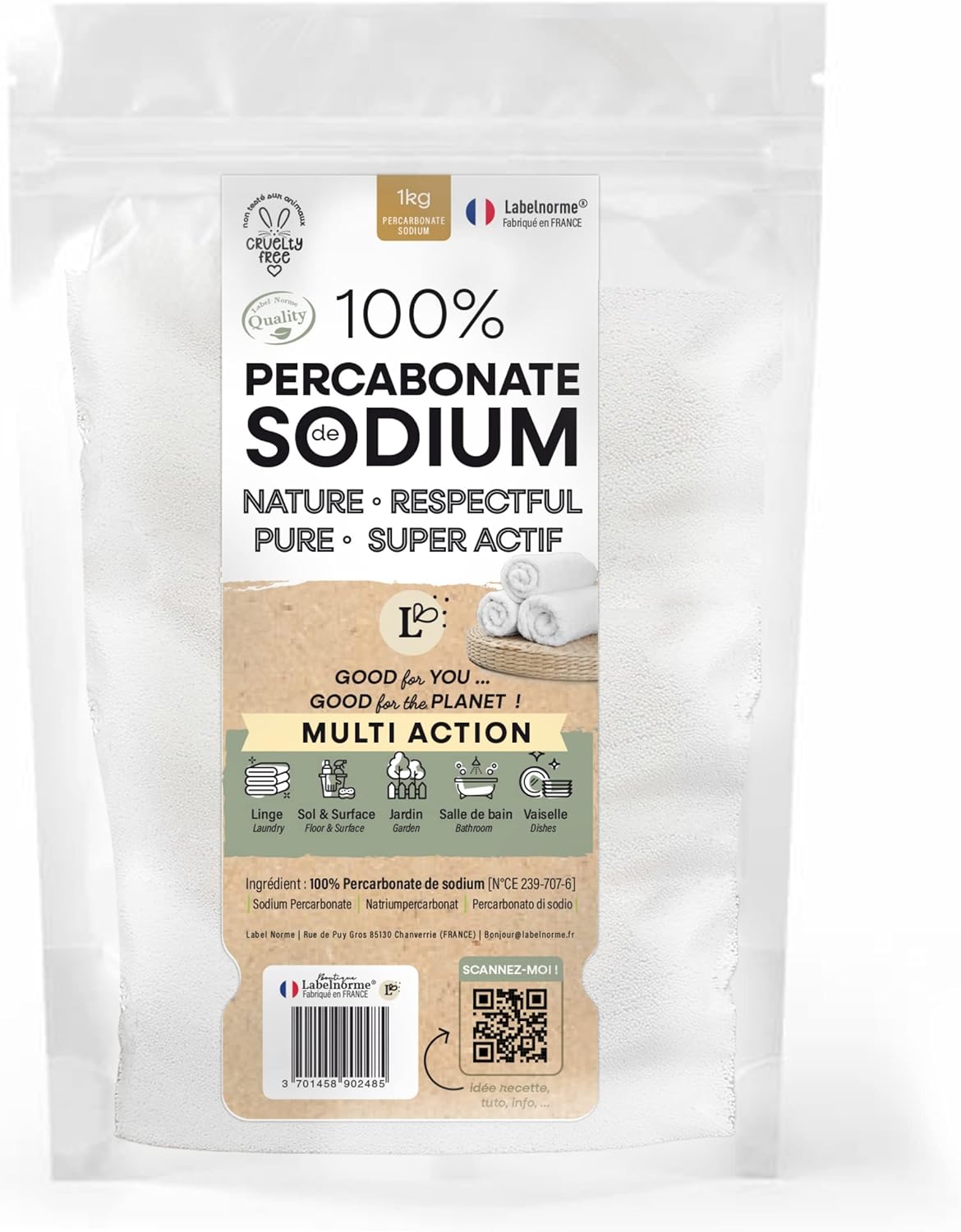 Percarbonate de sodium 1kg